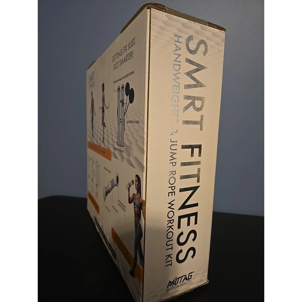 Motag SMRT Fitness Handweights and Jump Rope Workout Kit Bluetooth New In Box